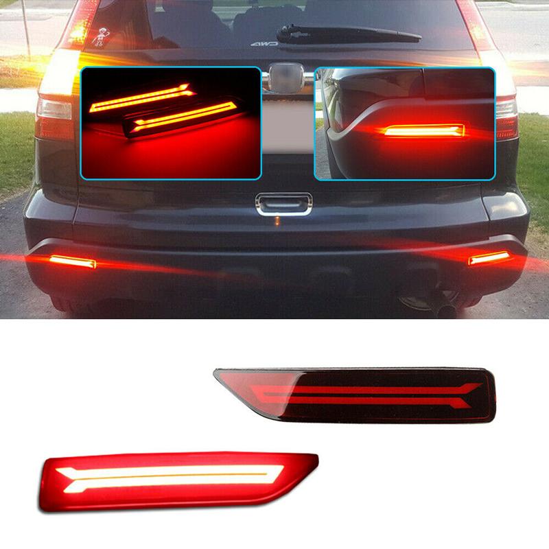 Honda CRV CR V 2010 2011 LED Reflector Defensa Trasera Tass Loco 507