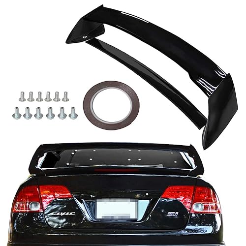 Spoiler Trasero para Honda Civic 2006-2011 4DR Sedan Estilo Mugen RR